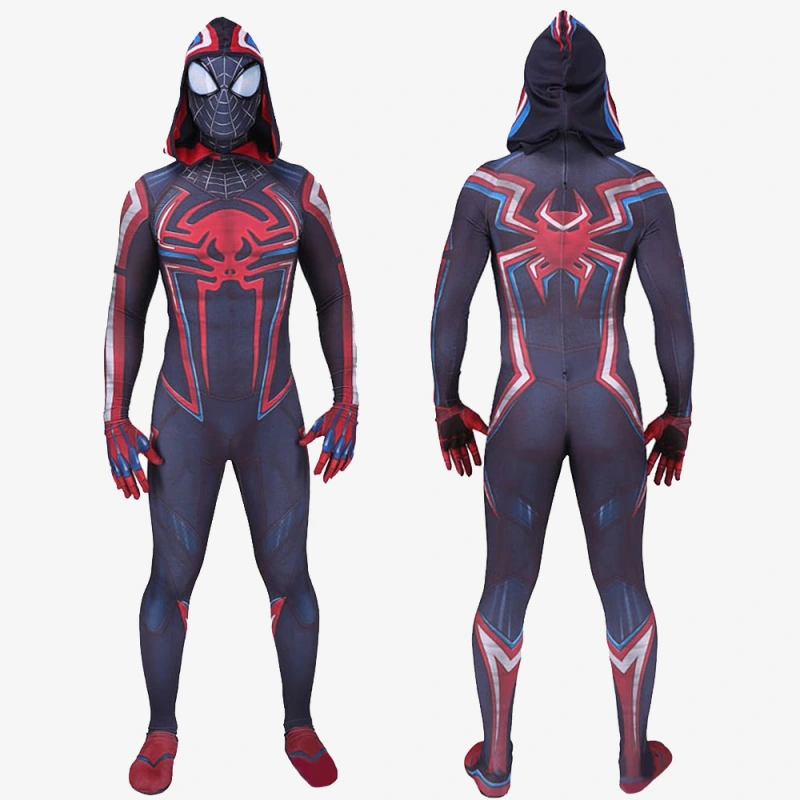 Spider-Man PS5 Costume Cosplay Miles Morales 2099 Suit For Kids Adults Unibuy