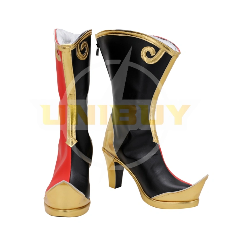 Genshin Impact Yanfei Shoes Cosplay Women Boots Ver.3 Unibuy