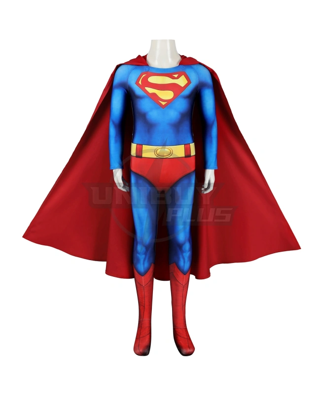 Superman 1978 Kids Costume Cosplay Suit Clark Kent Unibuyplus