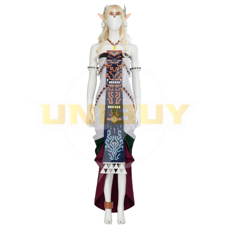 The Legend of Zelda Queen Sonia Dress Costume Cosplay Suit Tears of the Kingdom Unibuy