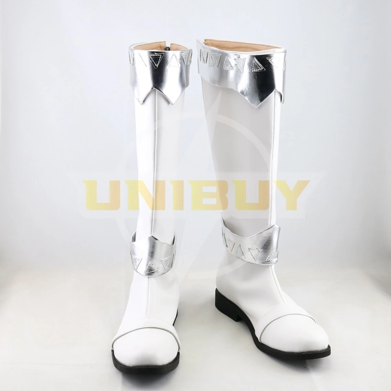 Kishiryu Sentai Ryusoulger Shoes Cosplay White Boots Unibuy