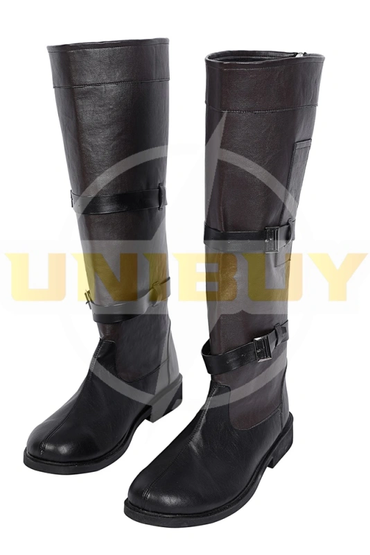 The Witcher 2 Geralt of Rivia Cosplay Shoes Men Boots Unibuyplus