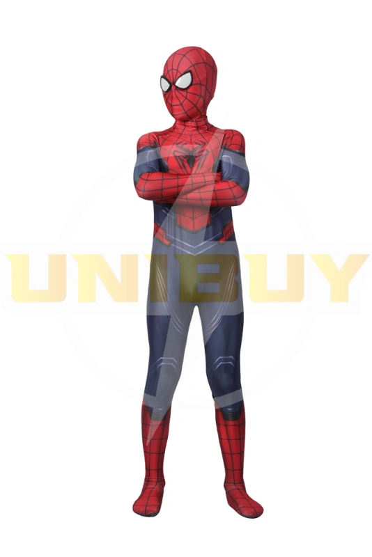 Marvel's Avengers Spider-Man Costume Cosplay Kids Jumpsuit Peter Parker Unibuyplus