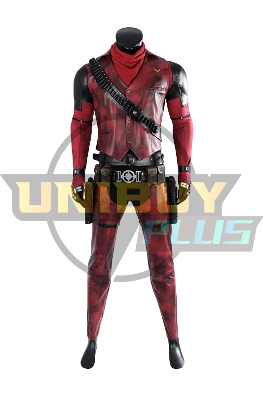 Deadpool 3 Cosplay Costume Suit Cowboypool Unibuyplus