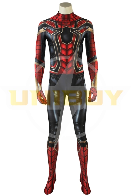 Avengers Infinity War Iron Spider-Man Costume Cosplay Suit Peter Parker UnibuyPlus