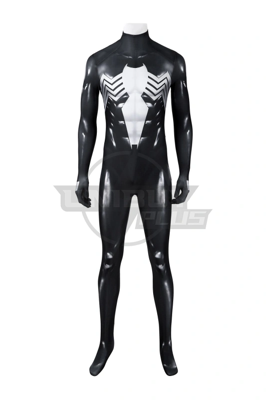 Marvel's Spider-Man 2 Peter Parker Black Suit Cosplay Costume Unibuyplus