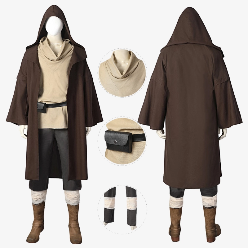 Obi-Wan Kenobi 2022 Costume Cosplay Suit Star Wars Unibuy