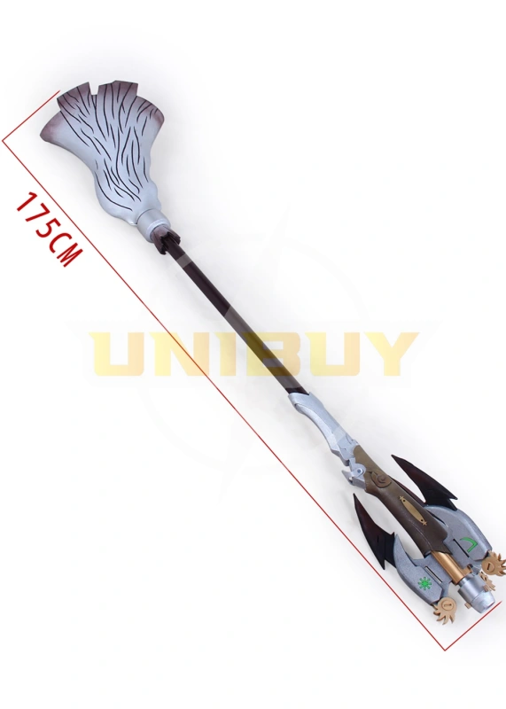 OW Overwatch Mercy Angela Ziegler Staff Prop Cosplay Unibuy