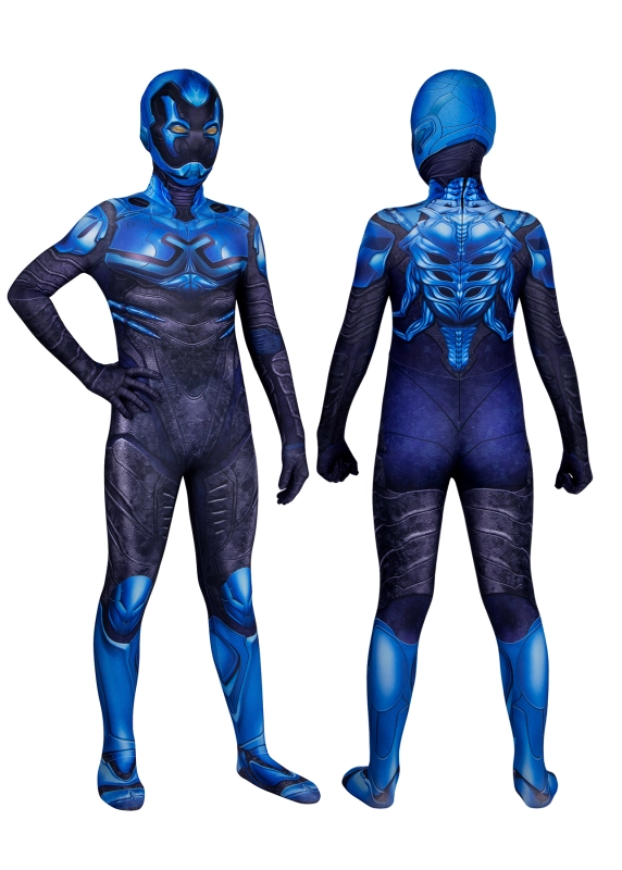 Blue Beetle Kid Suit Costume Cosplay Jaime Reyes Bodysuit Unibuy