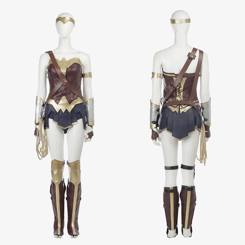 Justice League Wonder Woman Costume Cosplay Dress Unibuyplus