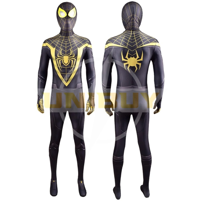 Spider-Man PS5 Miles Morales Costume Cosplay Uptown Pride Suit Unibuyplus