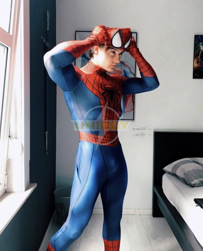 Amazing Spider Man Suit Cosplay Costume Jumpsuit Bodysuit UnibuyPlus
