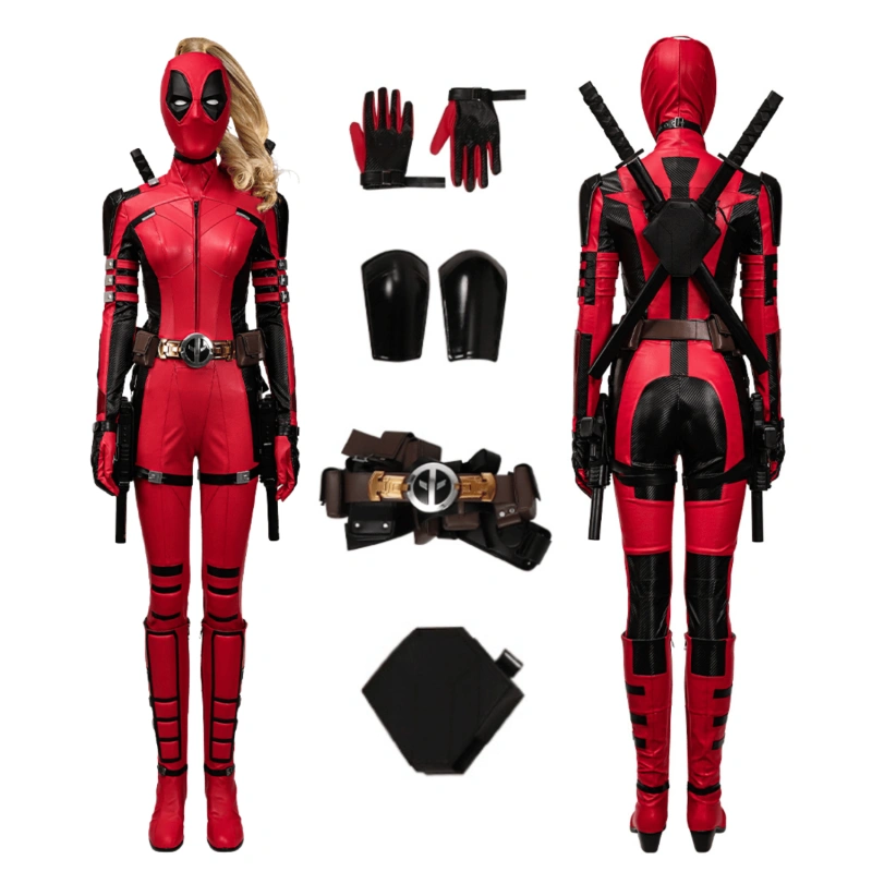 Deadpool 3 Ladypool Costume Cosplay Suit Unibuyplus