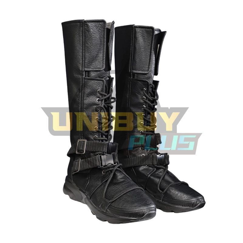 Sephiroth Shoes Cosplay Men Boots FF VII EdgedWings Training Garb Ver. Unibuyplus