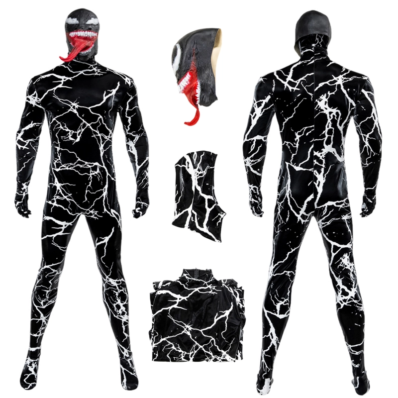 Venom: The Last Dance Eddie Brock Costume Cosplay Suit Unibuyplus