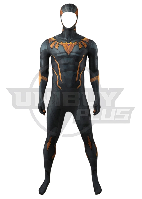 Marvel Rivals Black Panther Costume Cosplay Suit Bodysuit For Kids Adult Unibuyplus