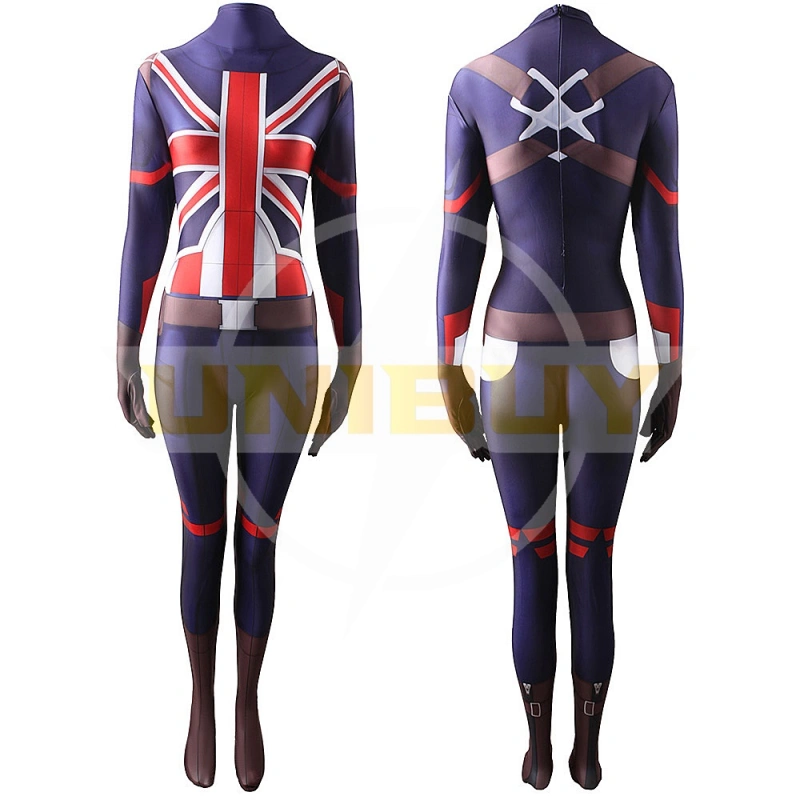 Peggy Carter Captain Carter Costume Cosplay Suit What If	For Kids Adult Unibuyplus