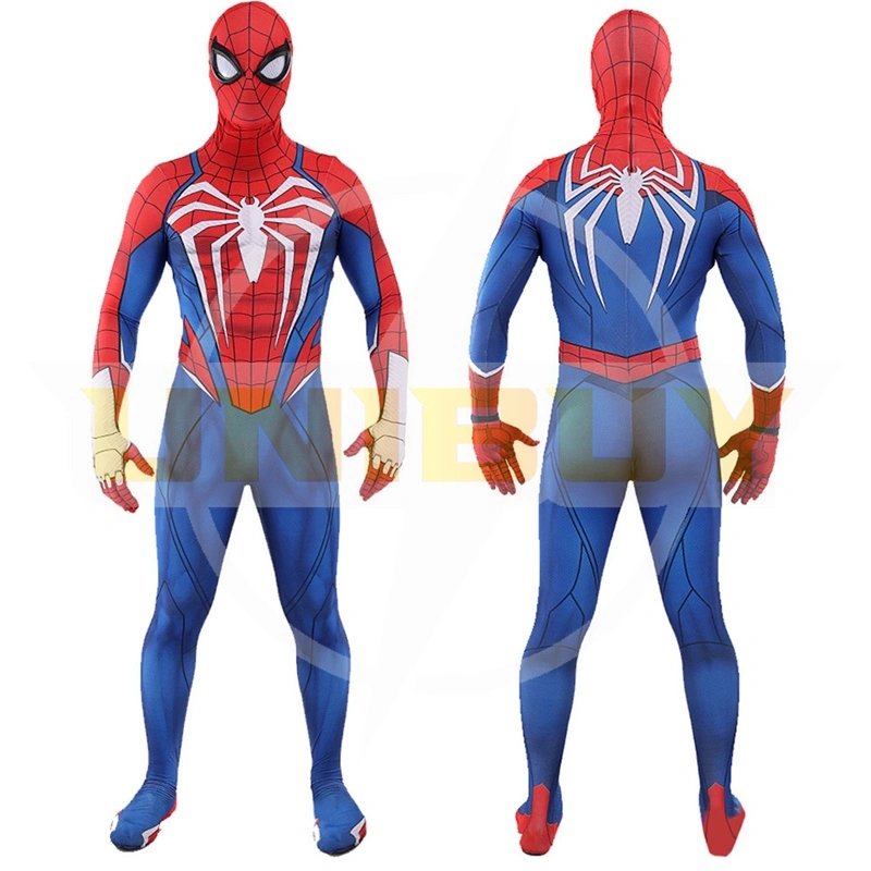Spider-man PS5 Peter Parker Suit Costume Cosplay Bodysuit For Men Kids Unibuy