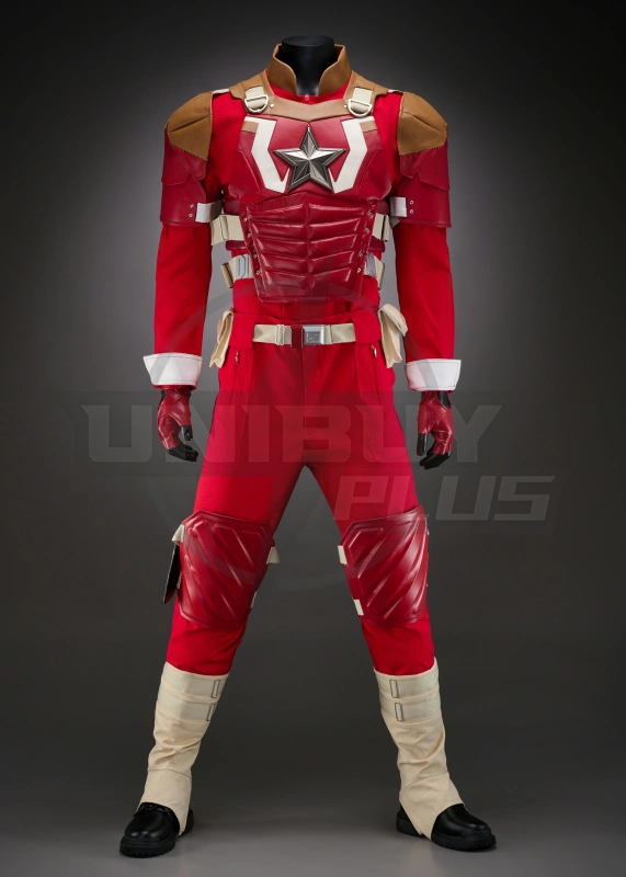 Thunderbolts Red Guardian Cosplay Costume Suit Alexei Shostakov Ver 2 Unibuyplus