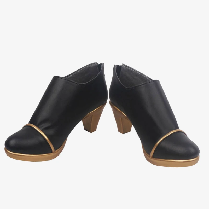 SHUFFLE X La Mort Noir Neige Shoes Cosplay Men Boots Ensemble Stars 2 Unibuy