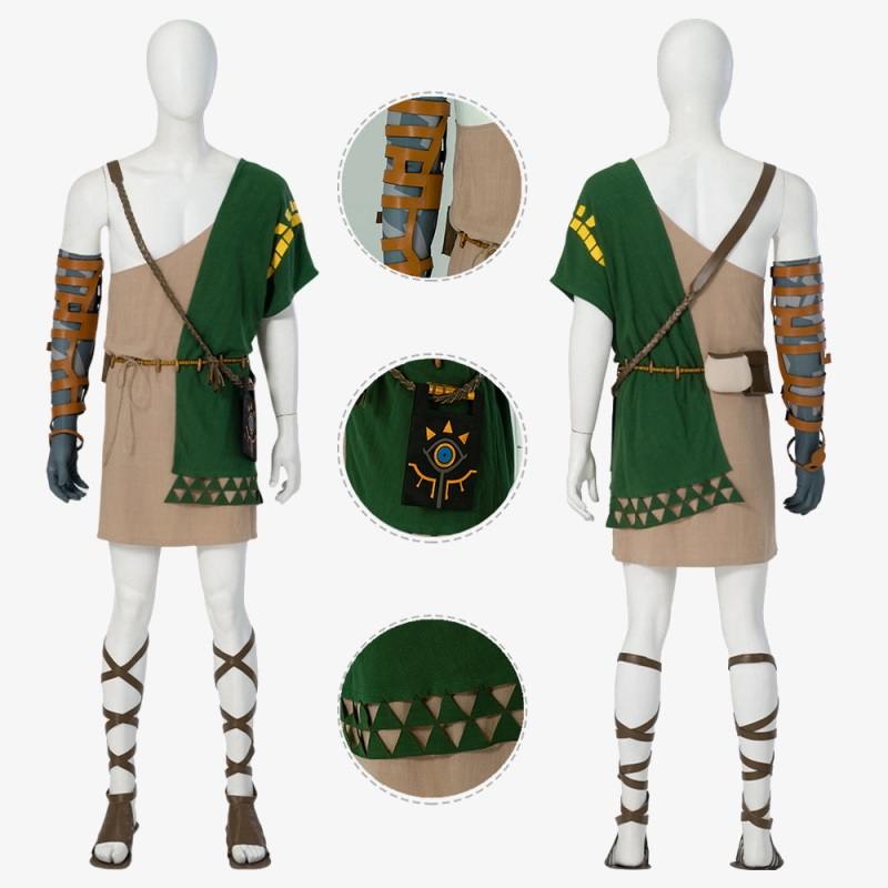 The Legend of Zelda: Tears of the Kingdom Link Costume Cosplay Suit Outfit Ver3 Unibuyplus