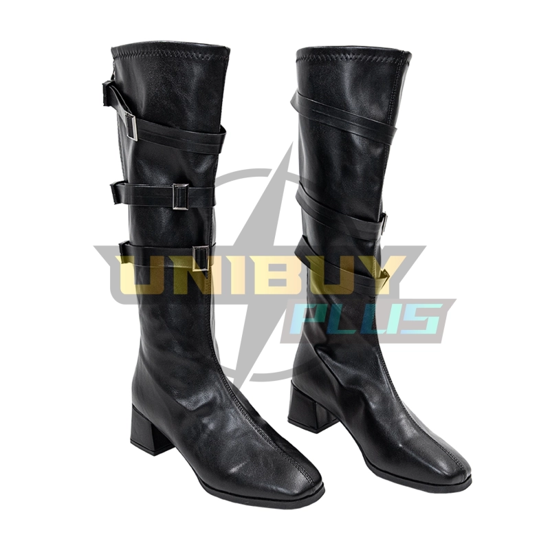 Thunderbolts Ghost Shoes Cosplay Women Ava Starr Boots Unibuyplus