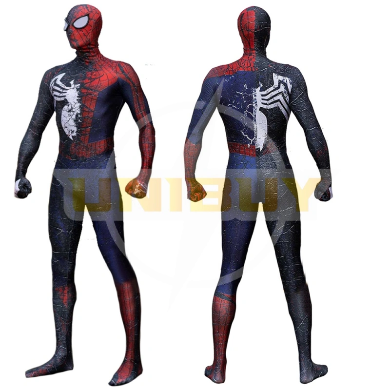 The Amazing Spider-Man Costume Cosplay Suit Venom Symbiot Bodysuit For Men Kids Unibuy