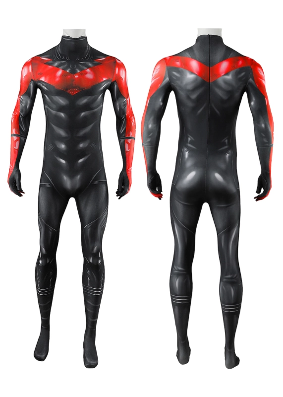 Batman: Hush	Nightwing Costume Cosplay Red Suit For Kids Adult Unibuyplus
