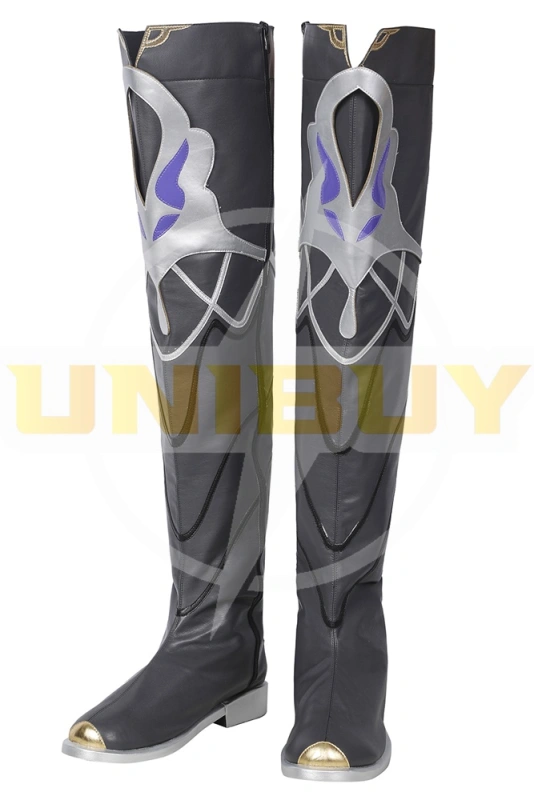 Genshin Impact Albedo Shoes Cosplay Men Boots Unibuy