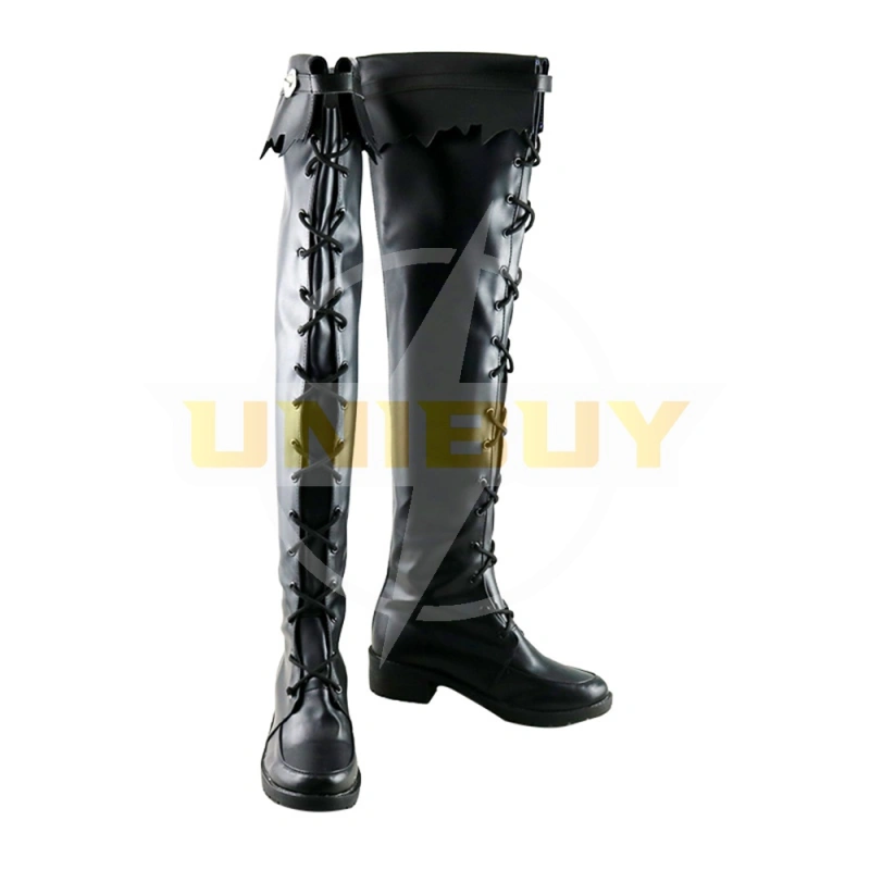 Y'shtola Shoes Cosplay Final Fantasy XIV FF14 Black Boots Ver 1 Unibuy