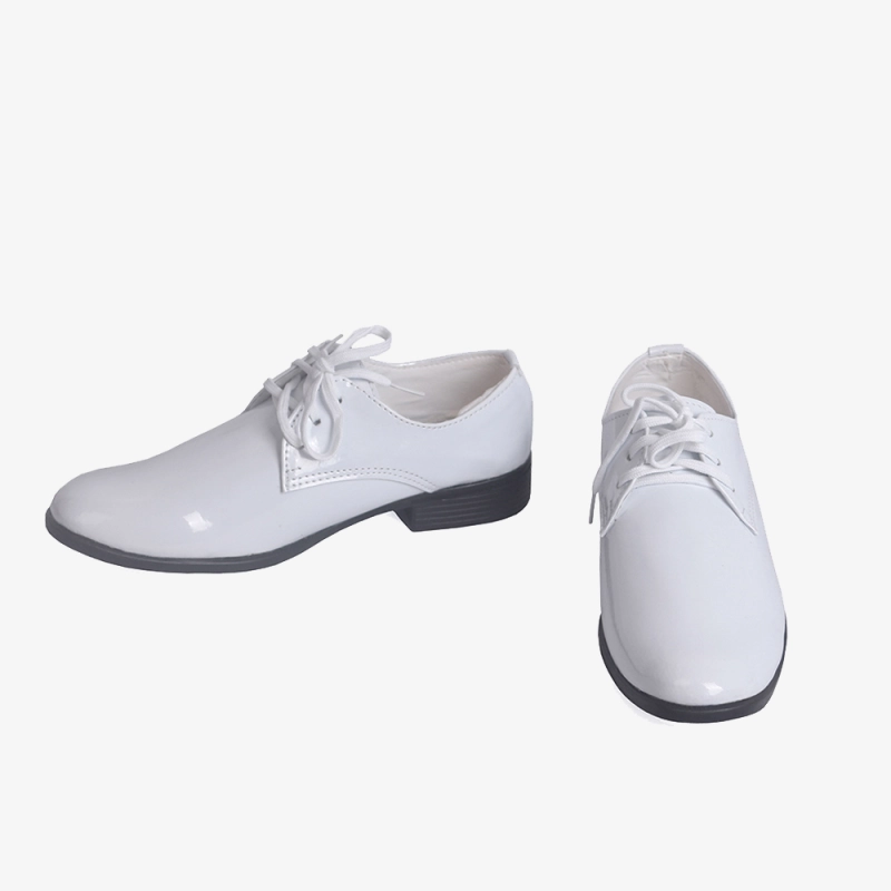 Ensemble Stars White Uniform Shoes Cosplay Men Boots Unibuy