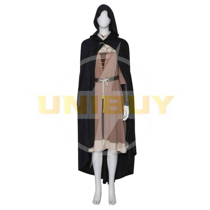 E.R.Melina Costume Cosplay Suit with Cloak Unibuyplus