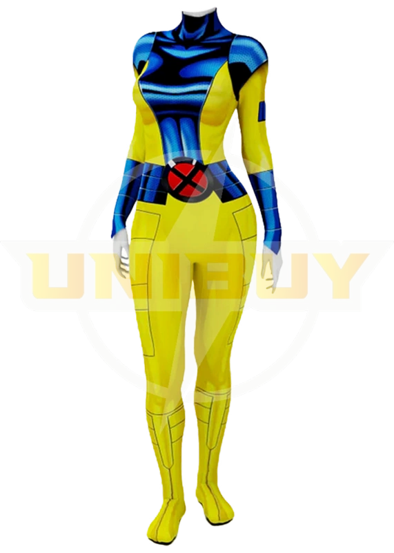 X-Men 97 Jean Grey Costume Cosplay Suit Bodysuit For Kids Adult Unibuyplus