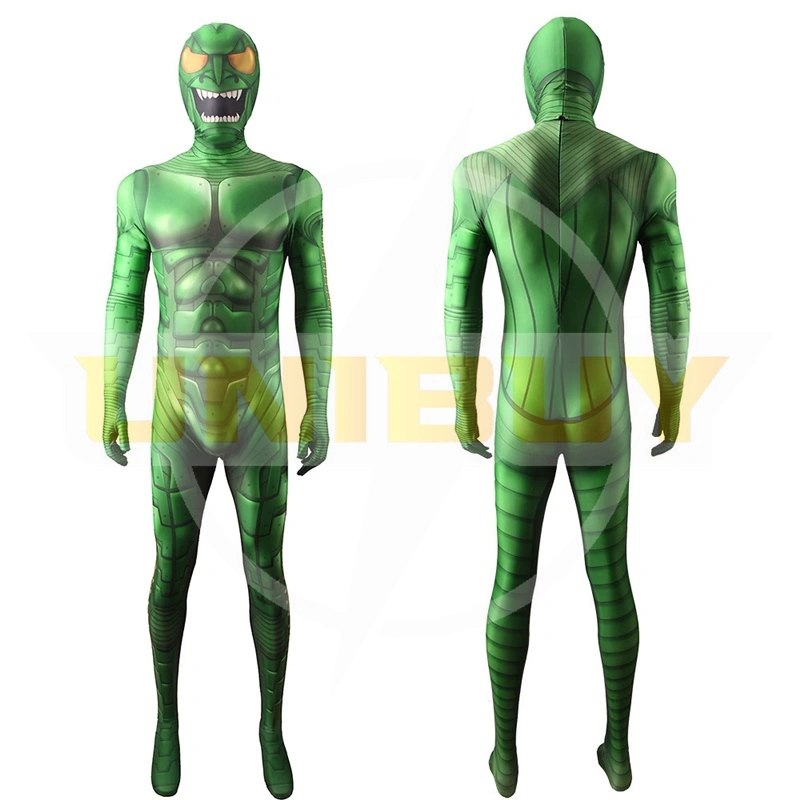 Spider-Man 3 No Way Home Green Goblin Costume Cosplay Suit Bodysuit For Men Kids Unibuy
