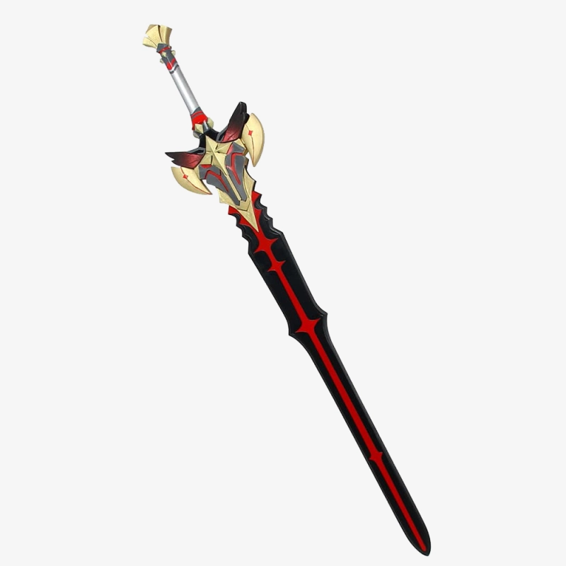 Genshin Impact Keqing Prop Cosplay The Black Sword Unibuy