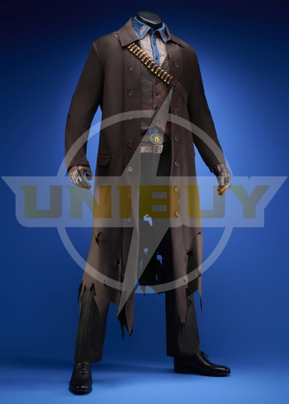 Ghoul Costume Cosplay Suit with Coat Unibuyplus