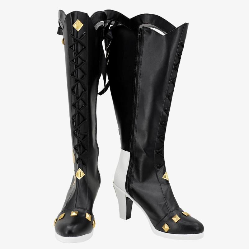 Honkai Impact 3rd Pardofelis Shoes Cosplay Women Boots Black Unibuy