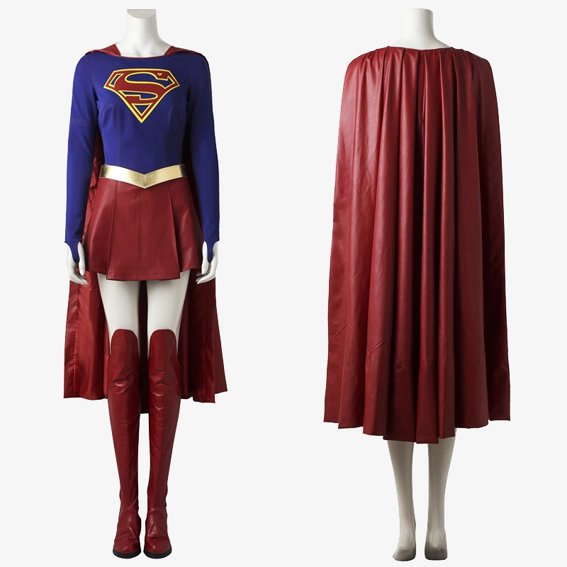 Supergirl Costume Cosplay Suit Kara Zor El Ver.1 Unibuyplus