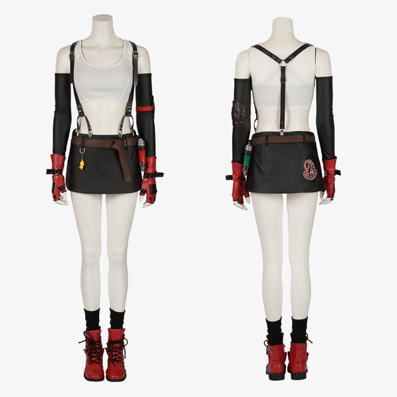 Tifa Lockheart Costume Cosplay Suit Final Fantasy VII Remake Women's Version 1 Unibuyplus