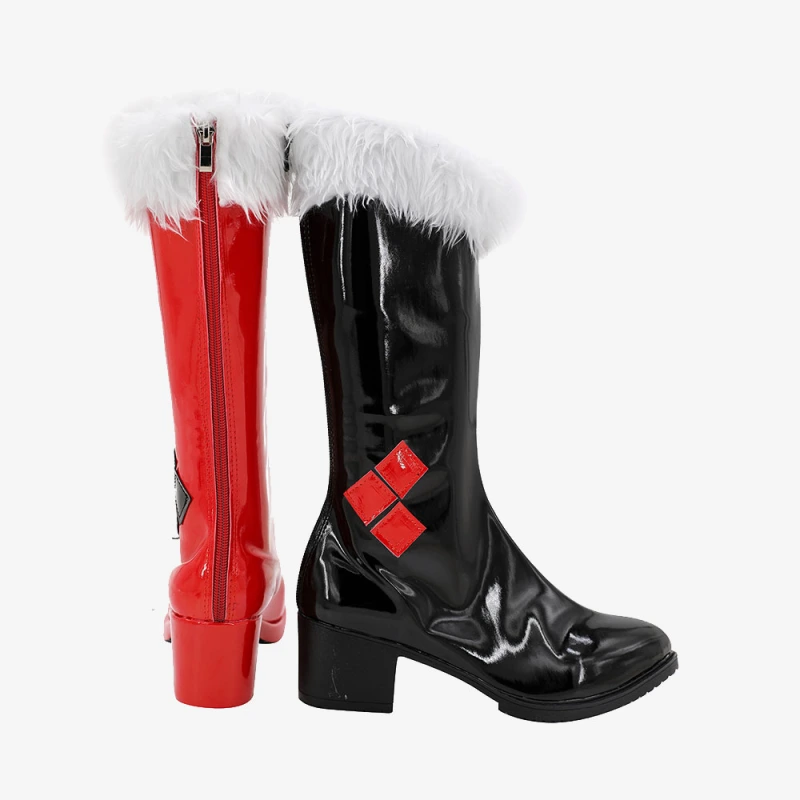 Harley Quinn Shoes Cosplay Women Boots Holiday Special Batman Unibuy