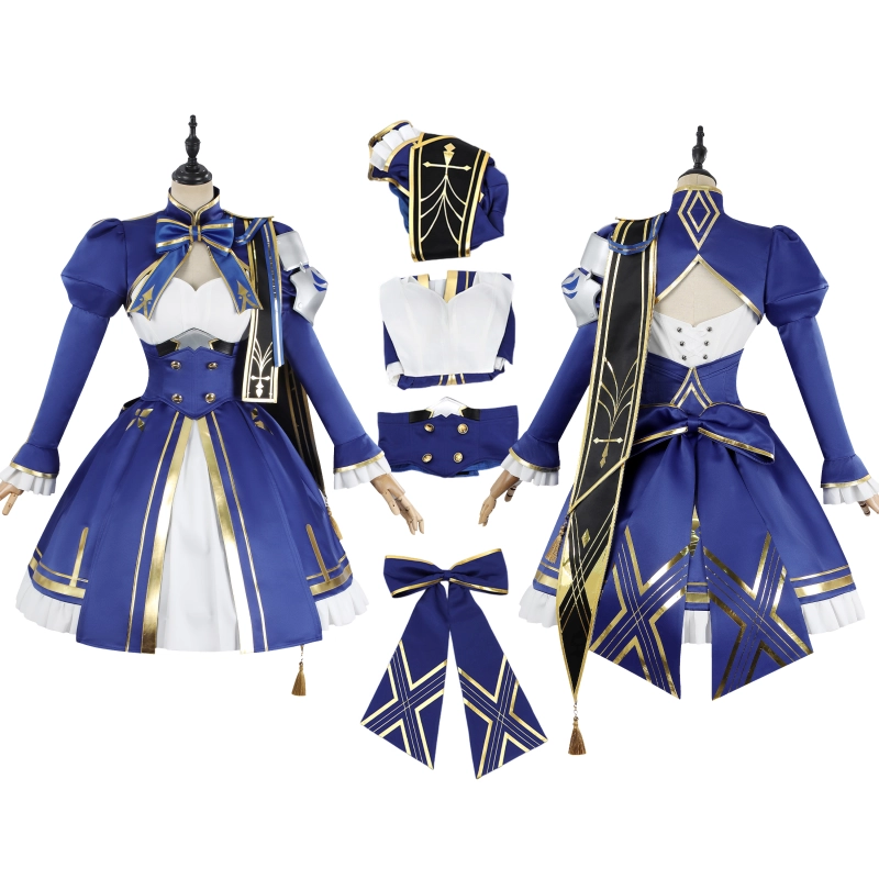 Honkai Star Rail X Fate Stay Night Saber Costume Cosplay Suit Unibuyplus