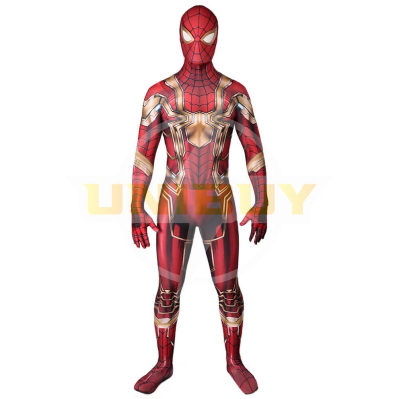 Avengers Infinity War Peter Parker Iron Spider-Man Suit Cosplay Costume Bodysuit Unibuy