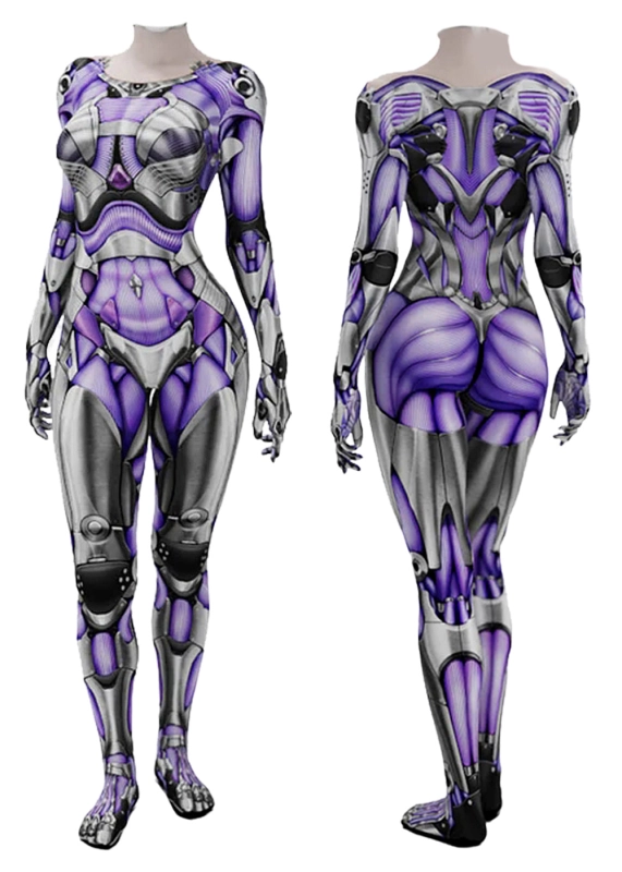 Alita Battle Angel Costume Cosplay Suit Bodysuit For Kids Adult Unibuyplus