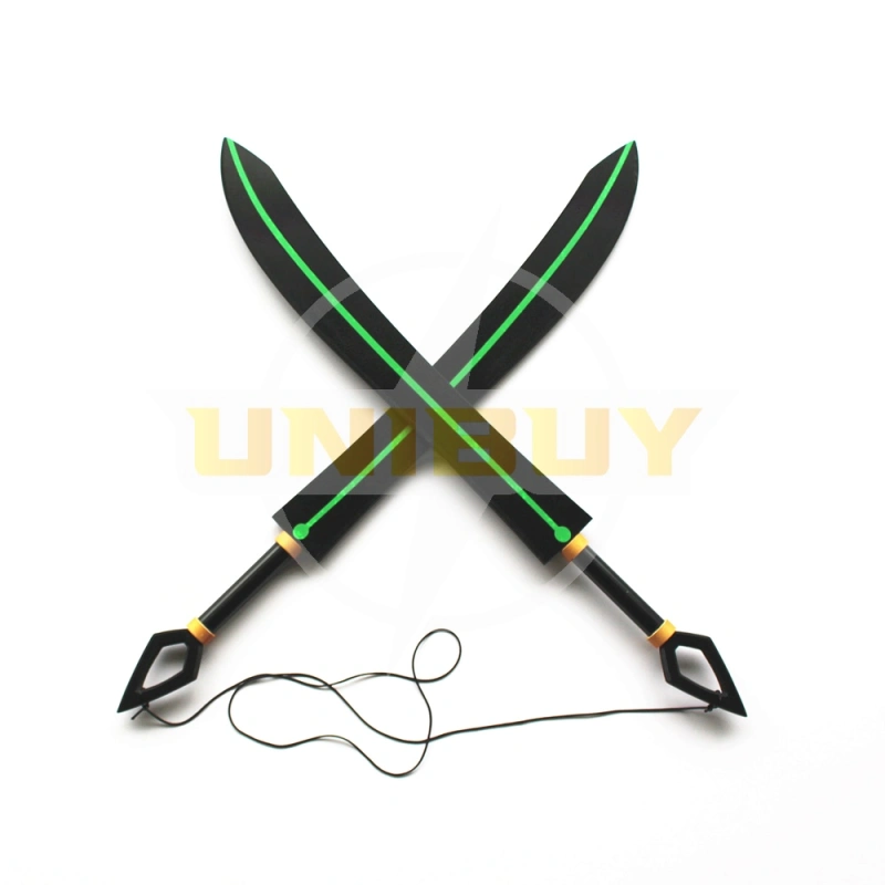 Seraph of the End Shiho Kimizuki Prop Cosplay Double Sword Unibuy