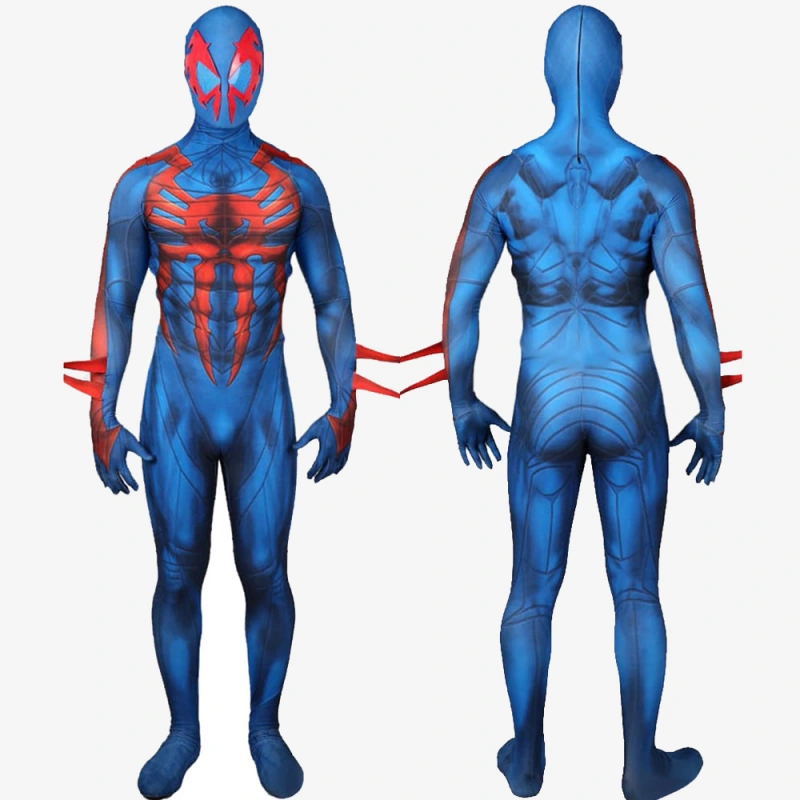 Spider-Man 2099 Suit Cosplay Costume for Kids Mens Unibuy