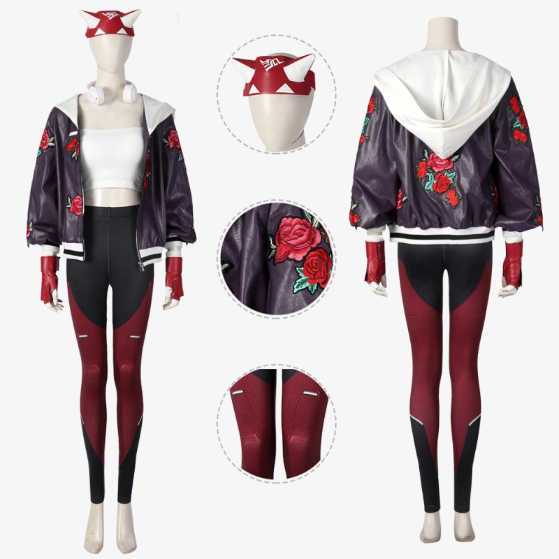 Overwatch 2 Kiriko Kamori Costume Cosplay Suit Unibuy