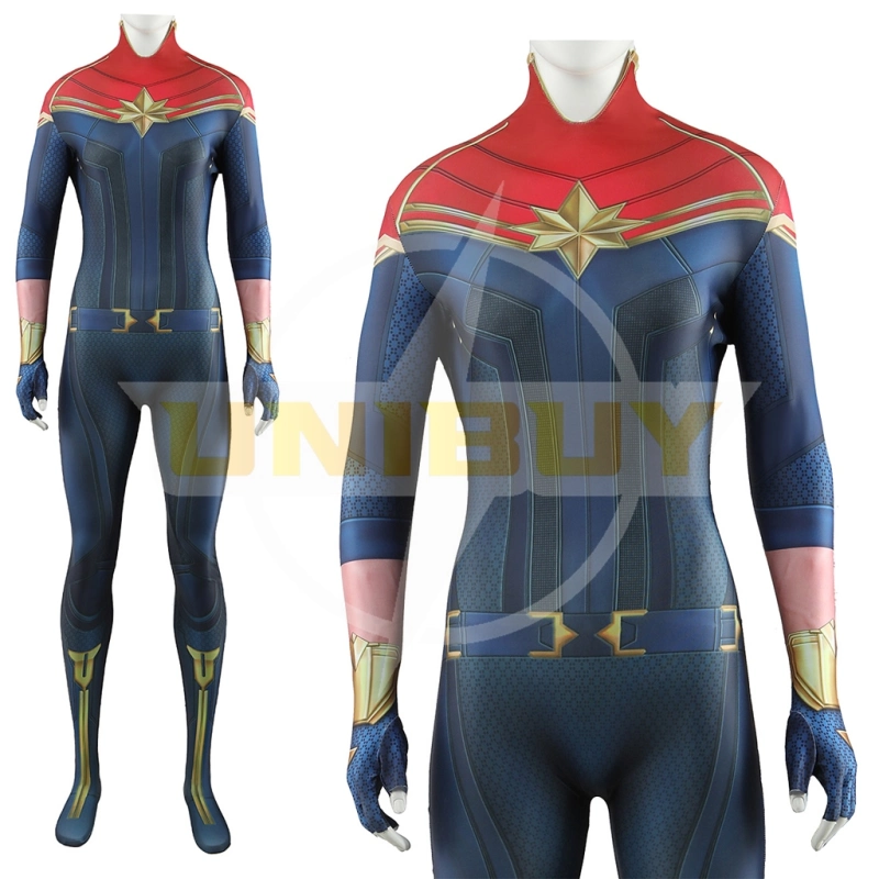 Captain Marvel 2 Suit Costume Cosplay Carol Danvers Bodysuit For Kids Adult Unibuy