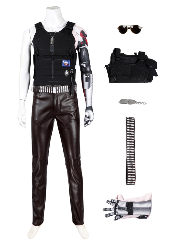 Cyberpunk 2077 Johnny Silverhand Costume Cosplay Suit Unibuy