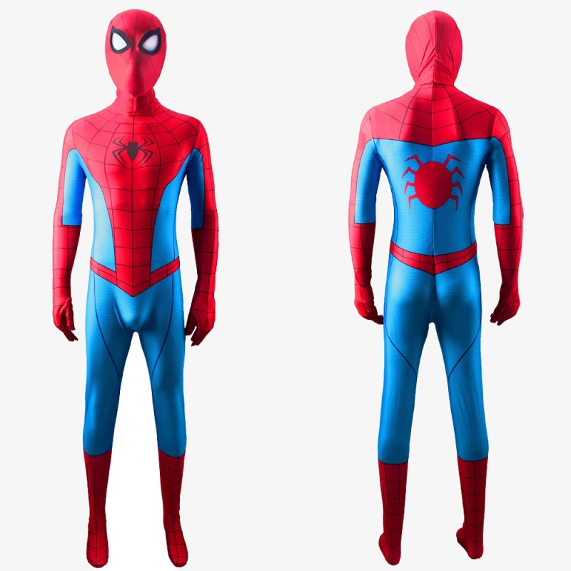 Spider-Man PS4 Classic Suit Costume Cosplay For Kids Adult Unibuy
