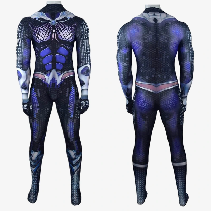 Aquaman Ocean Master Cosplay Costume Orm Marius Jumpsuit Bodysuit Unibuyplus